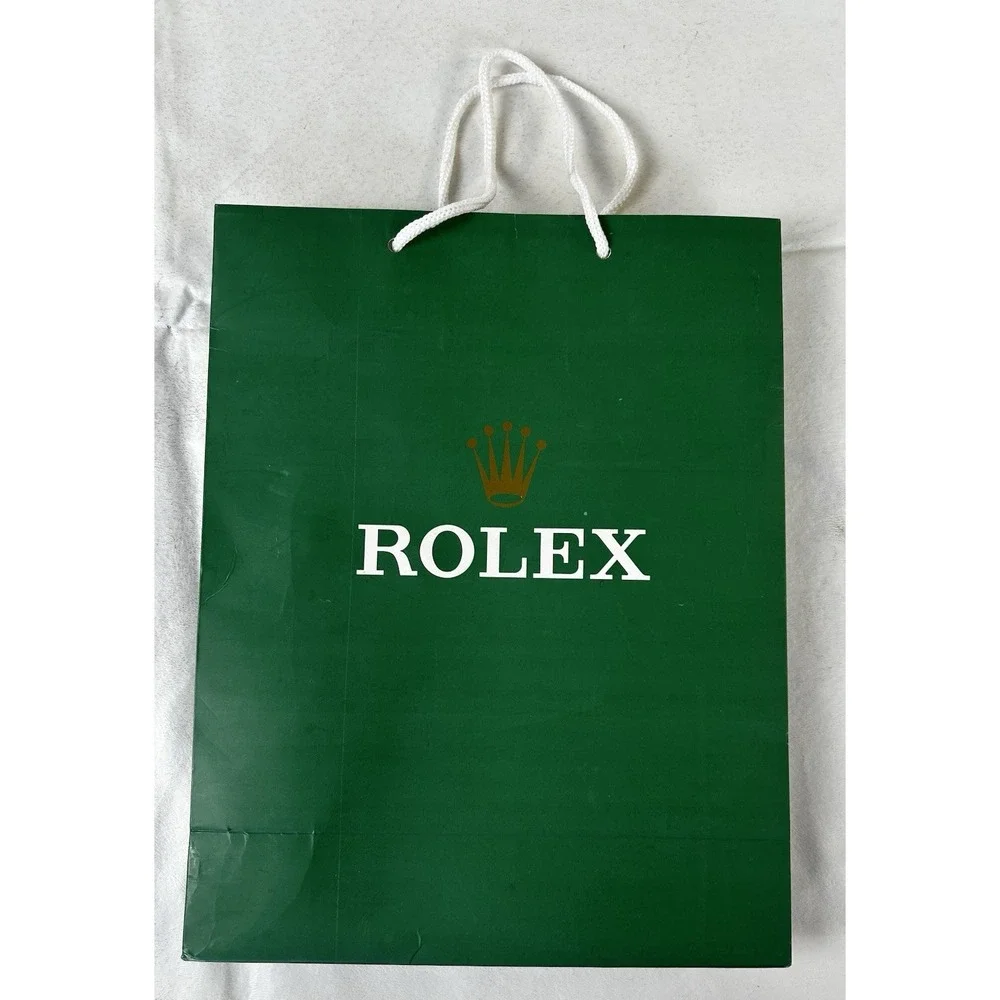 Rolex Boutique Shopping Bag 100% Authentic 10